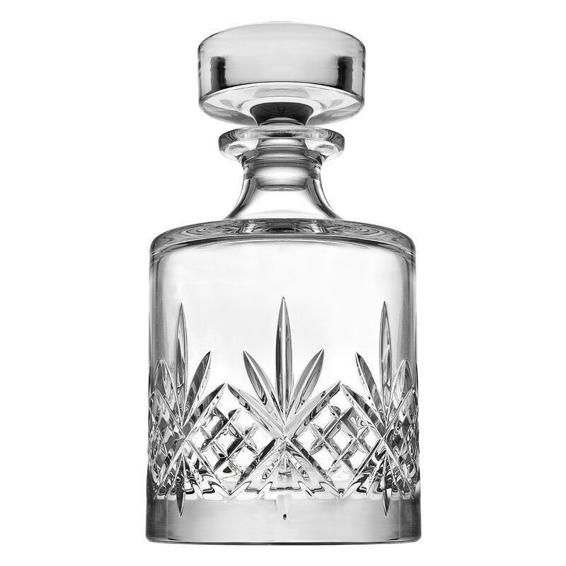 Godinger Dublin Round Whiskey Decanter Glass Cup