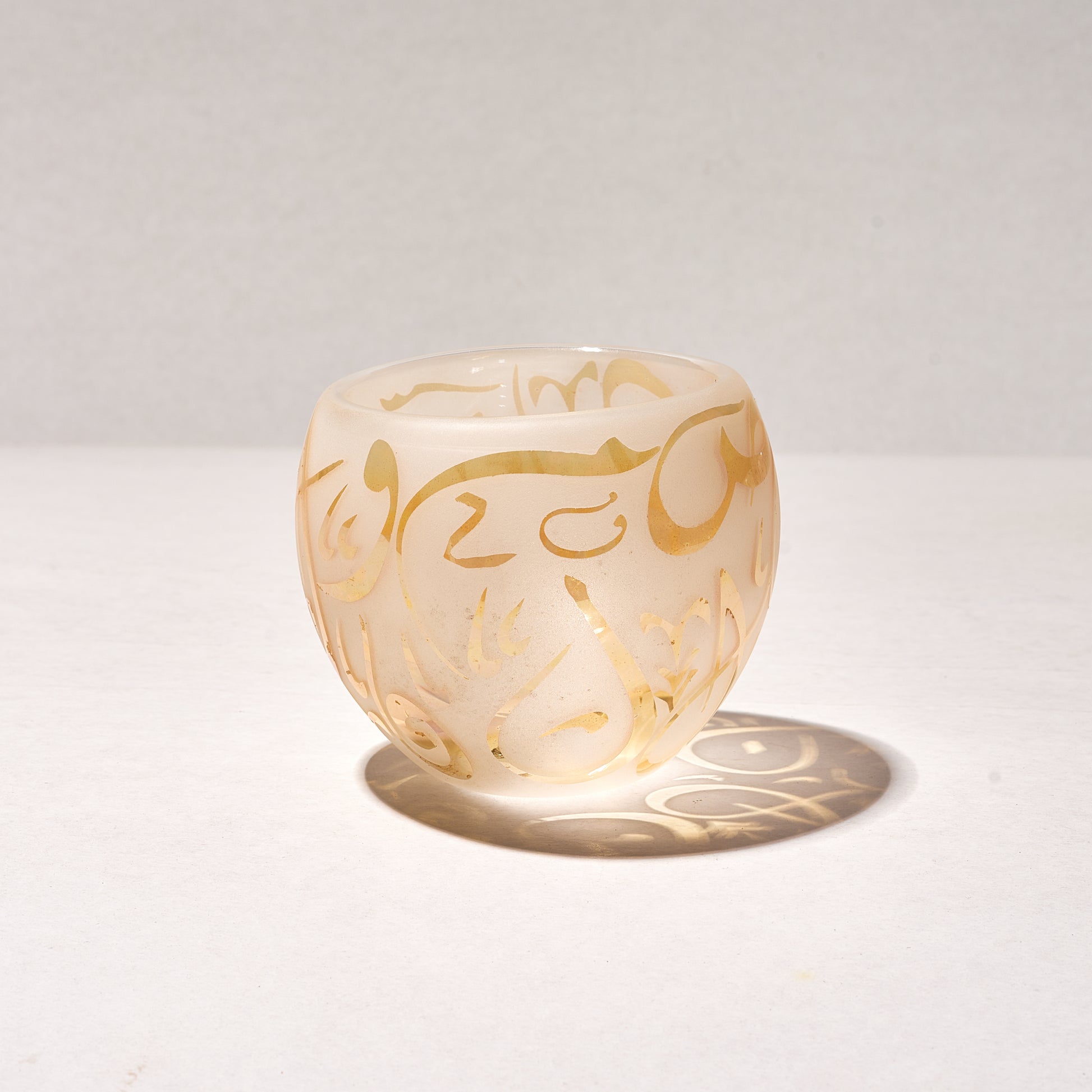 Handmade Egyptian Whisky Glasses with Crane - Pyrex Glass - Cocktail Glasses - Unique Gift for Whisky and wine  Lovers 2 Set