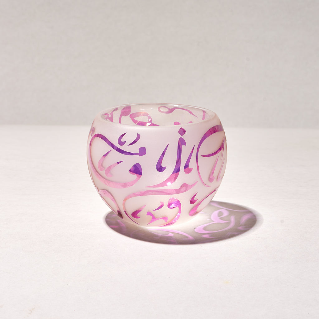 Handmade Egyptian Whisky Glasses with Crane - Pyrex Glass - Cocktail Glasses - Unique Gift for Whisky and wine  Lovers 2 Set