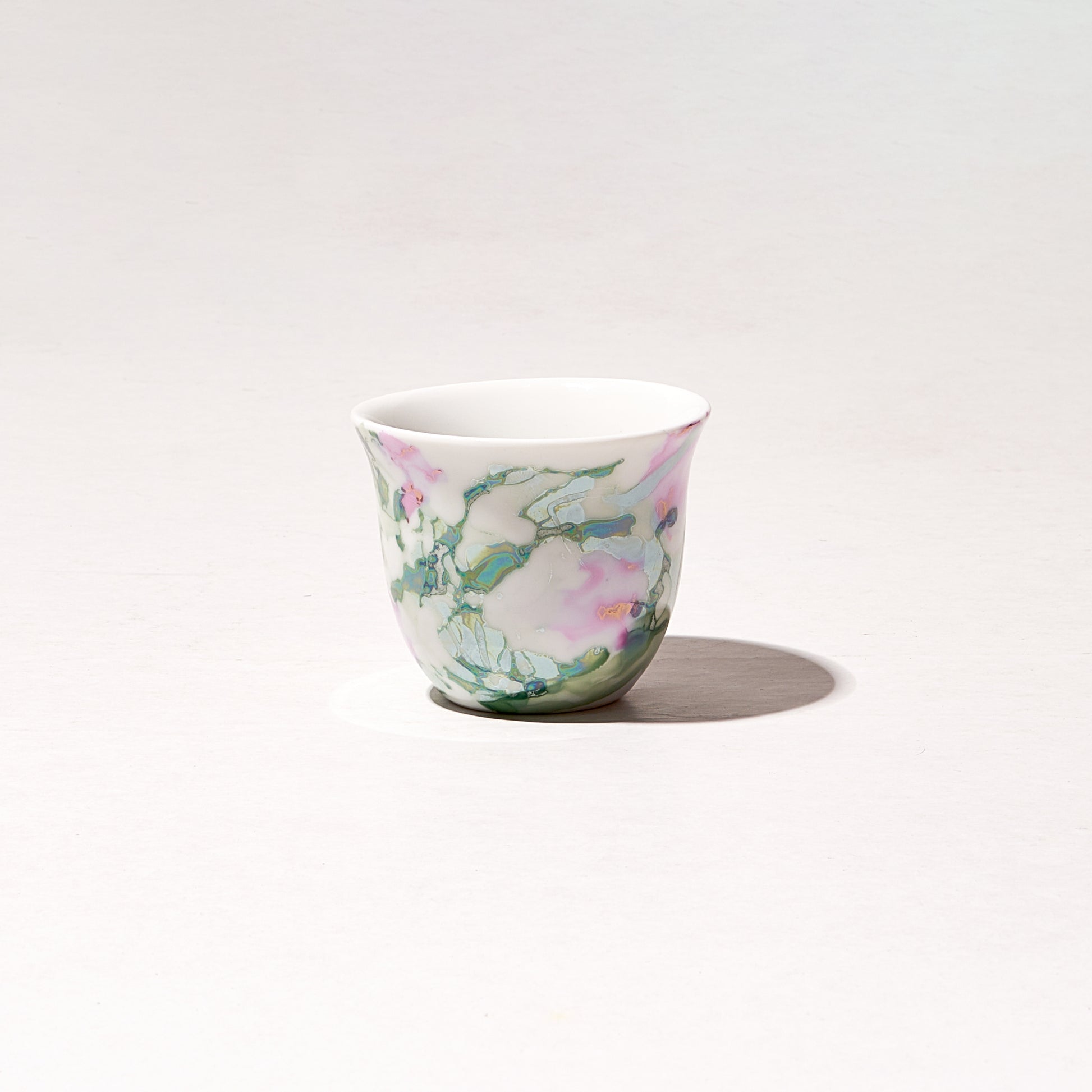 Espresso  Arabica Coffee Cup Assorted Arabic colors max Coffee Cups Handcrafted Arabian Egyptian Turkish Coffee Cups set of 6