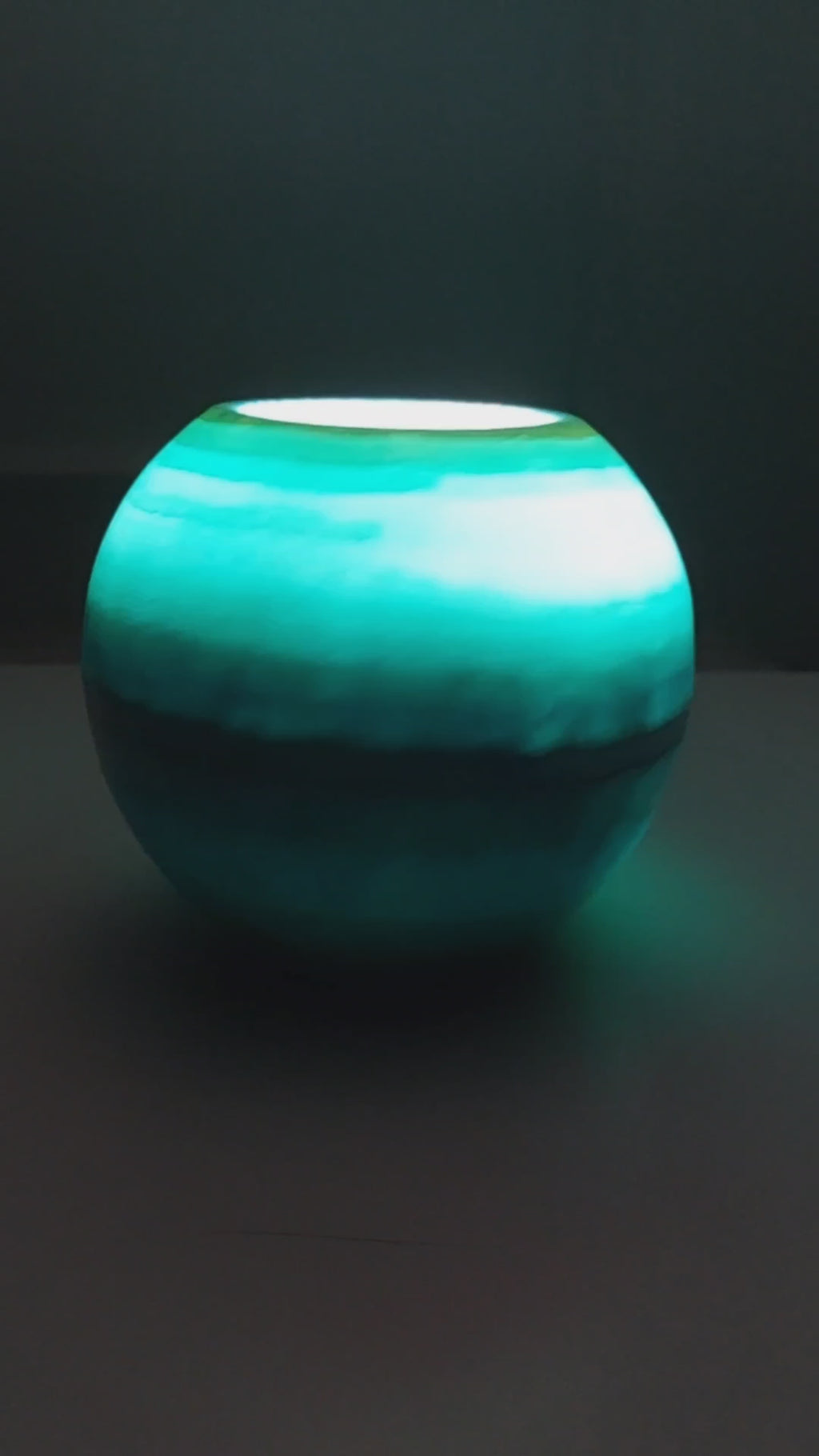 Alabaster Candle Holder - Tealight and Votive Candles Holders with Amber Glow for Home Décor Natural Stone Soothing