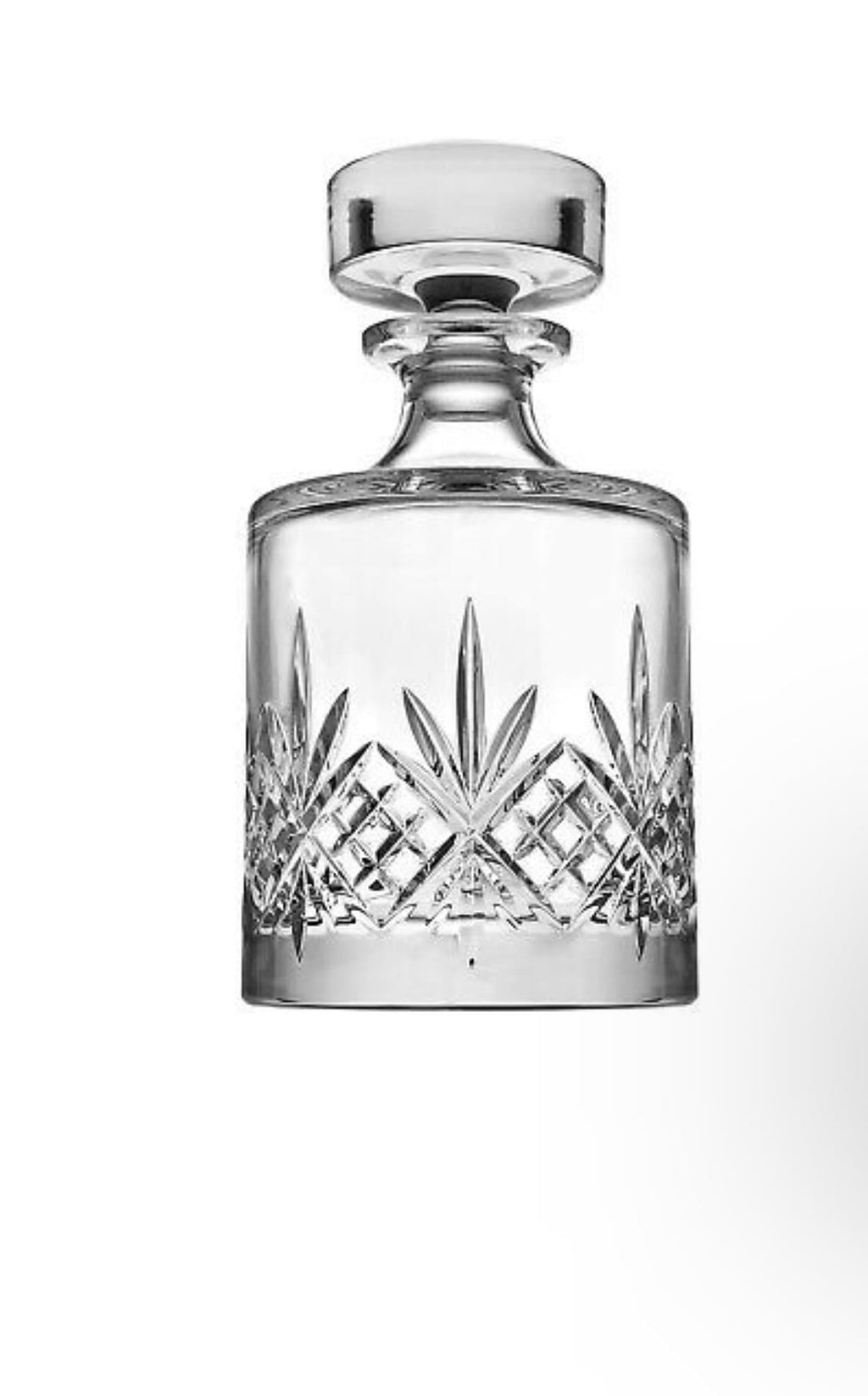 Godinger Dublin Round Whiskey Decanter Glass Cup